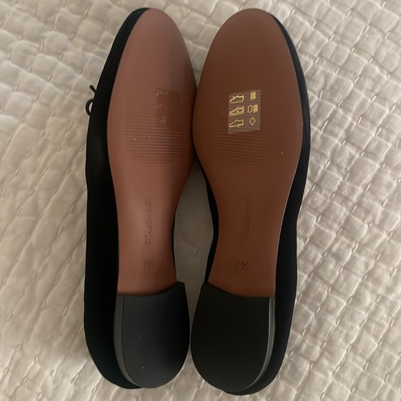 Madewell April Black Velvet Ballet Flats - Picture 7 of 9